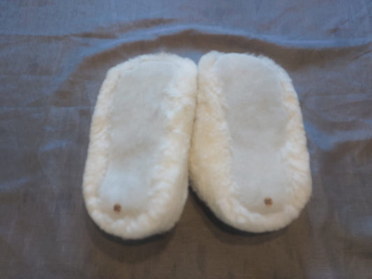 Zapatilla de cuero de oveja