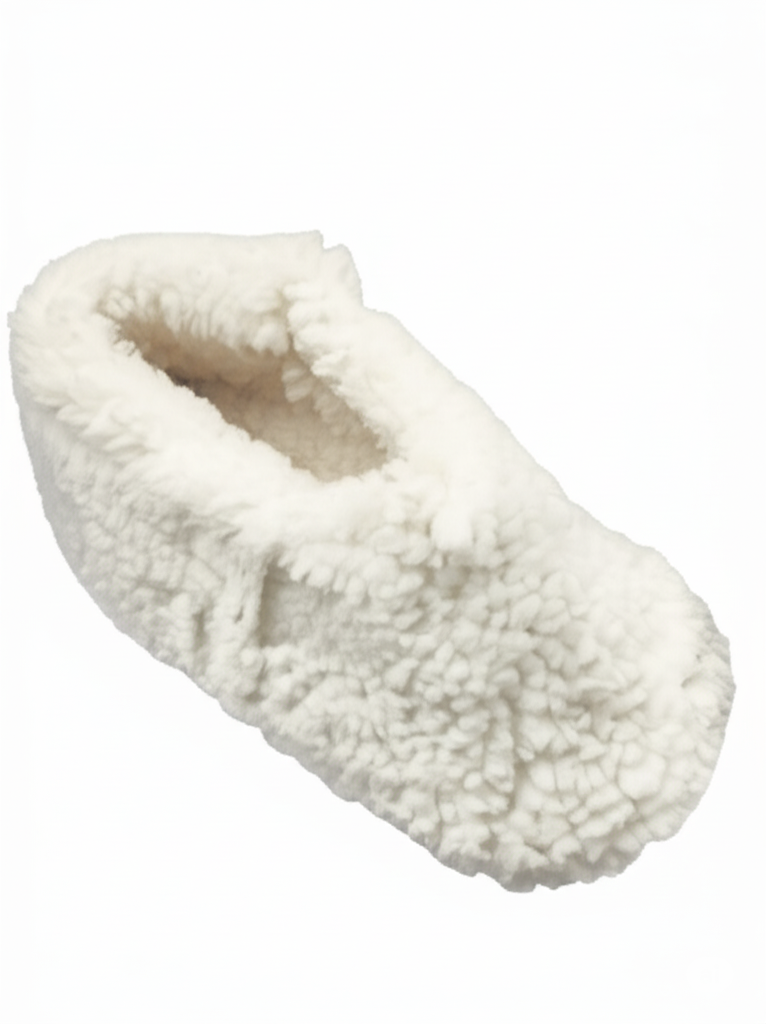 Zapatilla de cuero de oveja